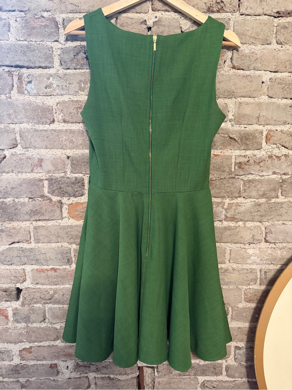 Closet Green Sleeveless Fit-and-Flare Mini Dress - Picture 2 of 5